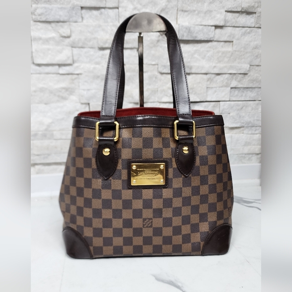 Authentic LOUIS VUITTONDamier Ebene Hampstead PM - Picture 2 of 16